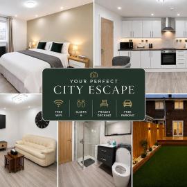 City Escape Free Parking Decking Sleeps 6