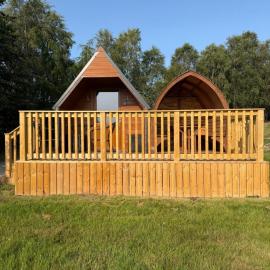 Meadow View Glamping Hut, hotel v destinácii Tregaron