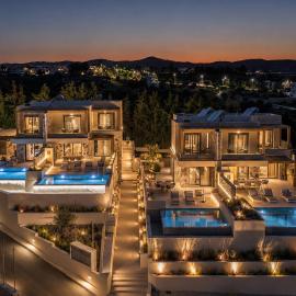 La Piedra De Sol Faliraki - Horizon View Villas、ファリラキのホテル