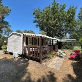 MOBIL HOME CLIMATISE 6 Personnes LIT ET MIXE, Hotel in Lit-et-Mixe