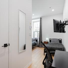Cozy Studio Downtown MTL for 3 with Free private Parking