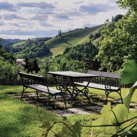 "Ferienwohnungen Karin am Seggauberg" - Panoramalage nahe dem Stadtzentrum Leibnitz