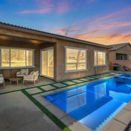 Brand new home Living the dream with golf and sunset views
