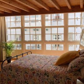 Casa histórica de piedra en el Camino de Santiago, hotel en Puentedeume