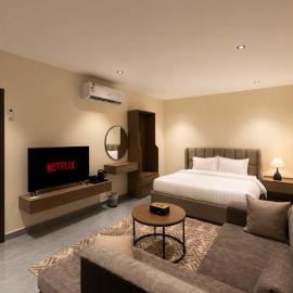 استديو انيق بدخول ذاتي, hotell i Jeddah