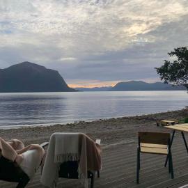 Hundeidvik Fjord Retreat - Fjord Suite, hotell i Hundeidvik