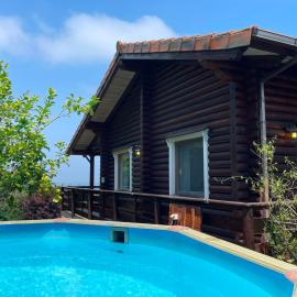 Paraíso de Livia, casa con piscina para 5 personas en Molledo