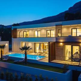 NEW! Villa Star with sea views, 2km from the beach