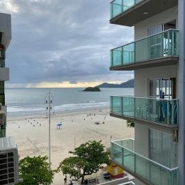 Pé Na Areia Na Av Atlântica 2 Quartos e Garagem