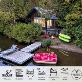 Le1617 - Quai privé, Lac-Les chalets dans le nord, khách sạn ở Sainte-Lucie-de-Doncaster