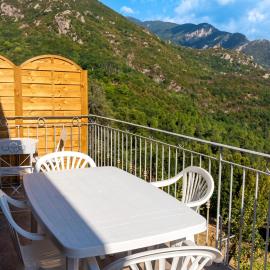 Appartement charmant à Isolaccio-Di-Fiumorbo, 55m², balcon