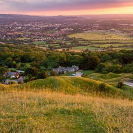 Cotswold Home Sleeps 10, Cleeve Common Walks