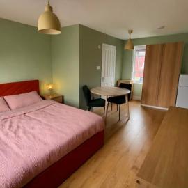 Modern En-Suite Room with King Size Bed, Kitchenette, Fridge & Smart TV near hospital and Bretton Park & Contractors Welcome, готель у місті Пітерборо