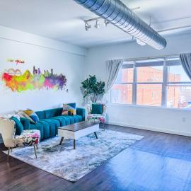 The Stallion #302 - Modern 2BD Loft in Downtown with free parking, hotel u gradu Memfis