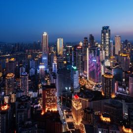 Chongqing Jiefangbei Hongyadong BERKIN High altitude River View Hotel