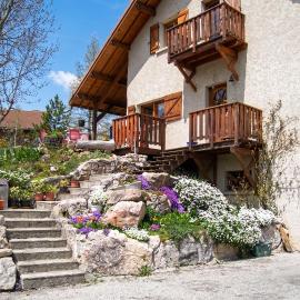 Appartement chaleureux à Gresse-en-Vercors 43 m² vue montagne
