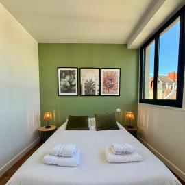 Casa #1407 - T2 - Climatisé avec Balcon - Centre-ville