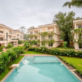 Staymaster Terra Nusa - Serene 4BHK with Pool and Gym in Siolim