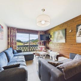 Appartement avec balcon au pied des pistes, Les Gets