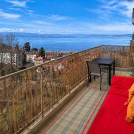 Neuvecelle में, होटल Appartement charmant, vue lac - 2 pers. - FR-1-498-129