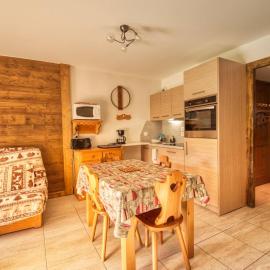Charmant T3 avec terrasse et vue montagnes, 2 chambres à Morillon - FR-1-642-25