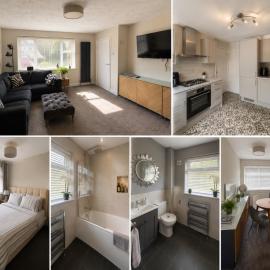 3BR, Sleeps 5, Free Parking, Fast WiFi, Near M62 & Leeds