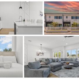Columbus Cabanas - Modern, Spacious Townhouse In Heart of Tampa, Near Raymond James Stadium