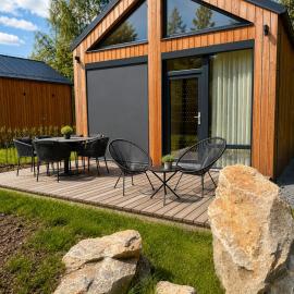 Glamping Lesní Louka - Velké Dářko, Vysočina, hotel di Polnička