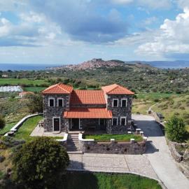 Molivos Castleview Luxury Villa with private parking