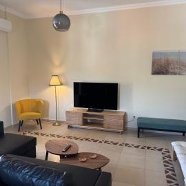 Bright modern apt with breathtaking view in Chora!