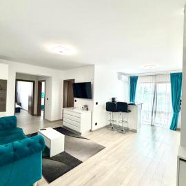 Blue Apartment with Free Parking&Self Check-in