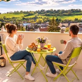 Charmant Appartement avec vue sur la ville de Vimoutiers
