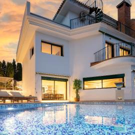Luxury villa with sea views - heated pool - Jacuzzi