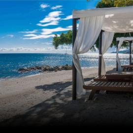 Staycation in Seafront Residences Laiya Batangas, hotel in San Juan
