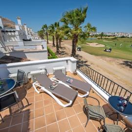 Townhouse overlooking golf course