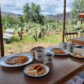 Glamping Entre Nopales - Sáchica cerca a Villa de Leyva, hotel a Sáchica