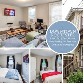 3BR Home with In-Unit Laundry Parking and Sound Bar