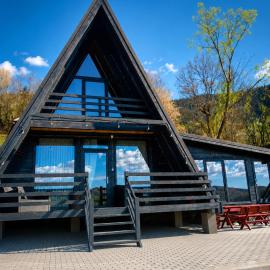 Cabana A-Frame Vidra Alba