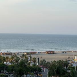 Murcielago Beach Next to Mall del Pacifico
