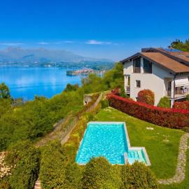 Aquavista Pool and Lake Maggiore View - Happy Rentals