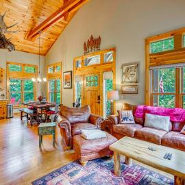 Walk to Blue Ridge Parkway! Family Home w/ Hot Tub