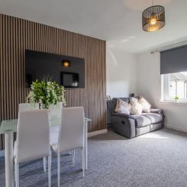 Viesnīca The Willow - 4 Bedrooms with driveway pilsētā Chapelhall