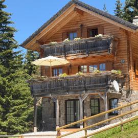 EDELWILD Almchalet - DIE KORALPEN RESIDENZ im Koralm Dorf I Das ganze Luxus Chalet mit 144qm für Sie alleine, hotel i Sankt Gertraud
