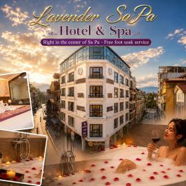 Lavender SaPa Hotel & Spa Right in the center of Sa Pa - Free foot soak service, viešbutis mieste Lao Kai