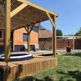 La Tiny Française, Nature, Confort, Terrasse