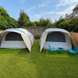 Glamping - accès JACUZZI et SAUNA