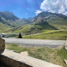 La Mongie studio with view