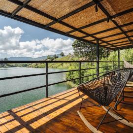 Cabaña Vista Represa Guatape con Muelle, Pool, Jacuzzi, Malla