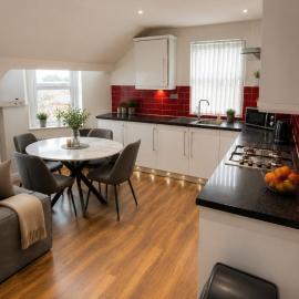 Stylish Leeds City Flat With Free Private Parking, hotell sihtkohas Hunslet