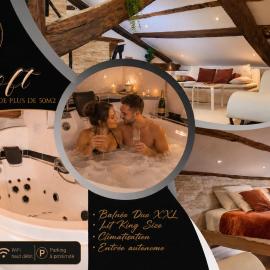 Loft Unique Romantique & Balnéothérapie, hotel em Riom